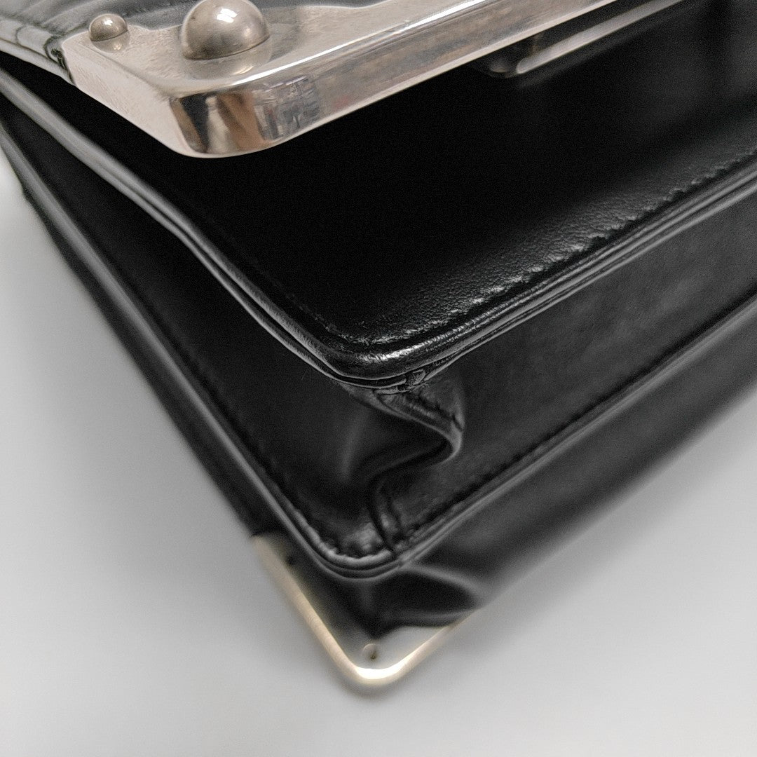 Cahier Quilted Lambskin Black