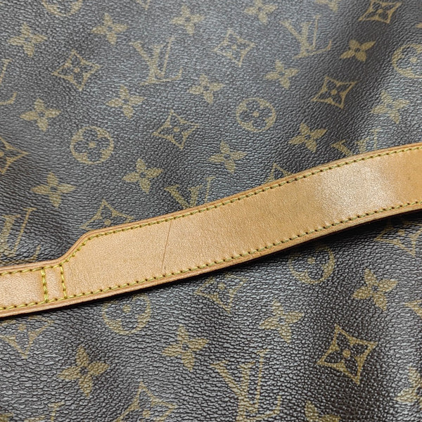 VALMY Monogram Coated Canvas Brown