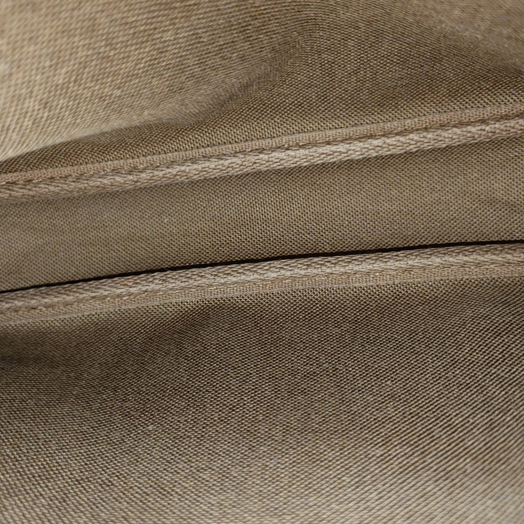 ACCESSOIRES Monogram Coated Canvas Brown