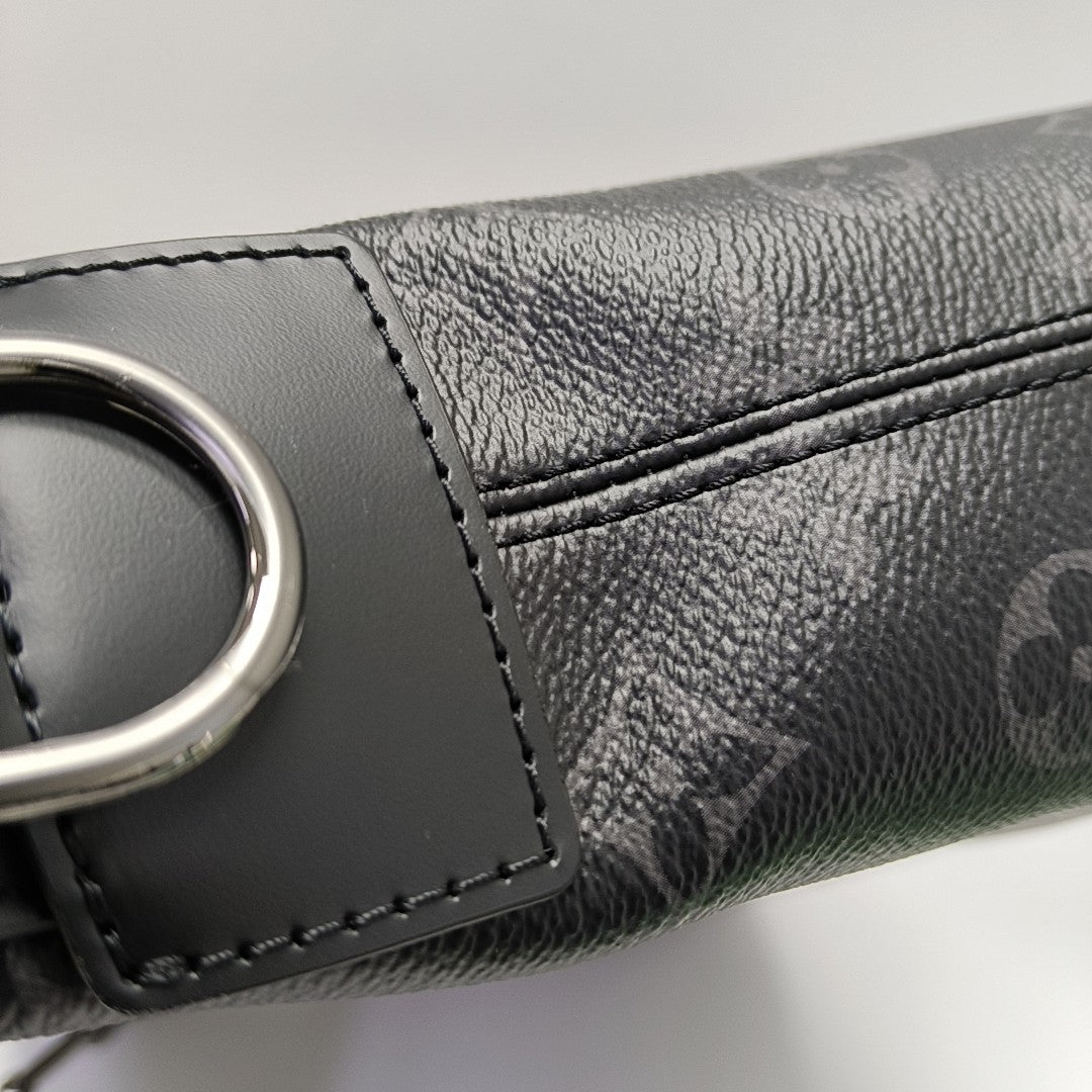 EXPLORER Monogram Coated Canvas Black