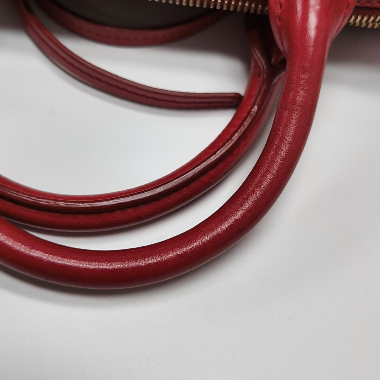 Calfskin Shoulder Bag Red