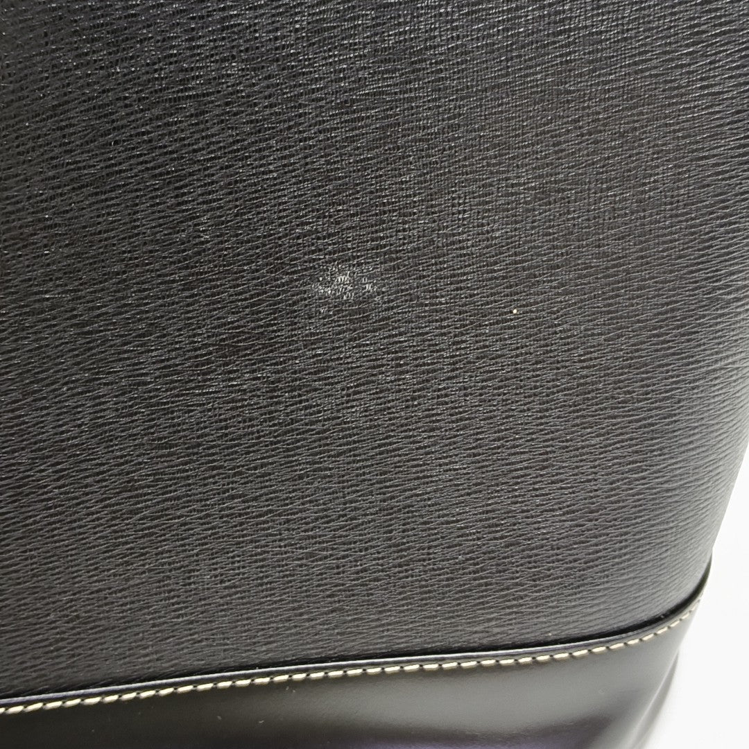 Calfskin Shoulder Bag Black