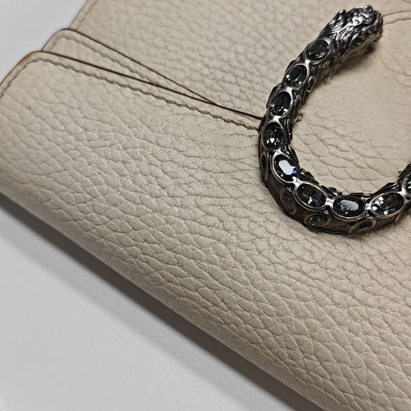 Dionysus Super Mini Calfskin White