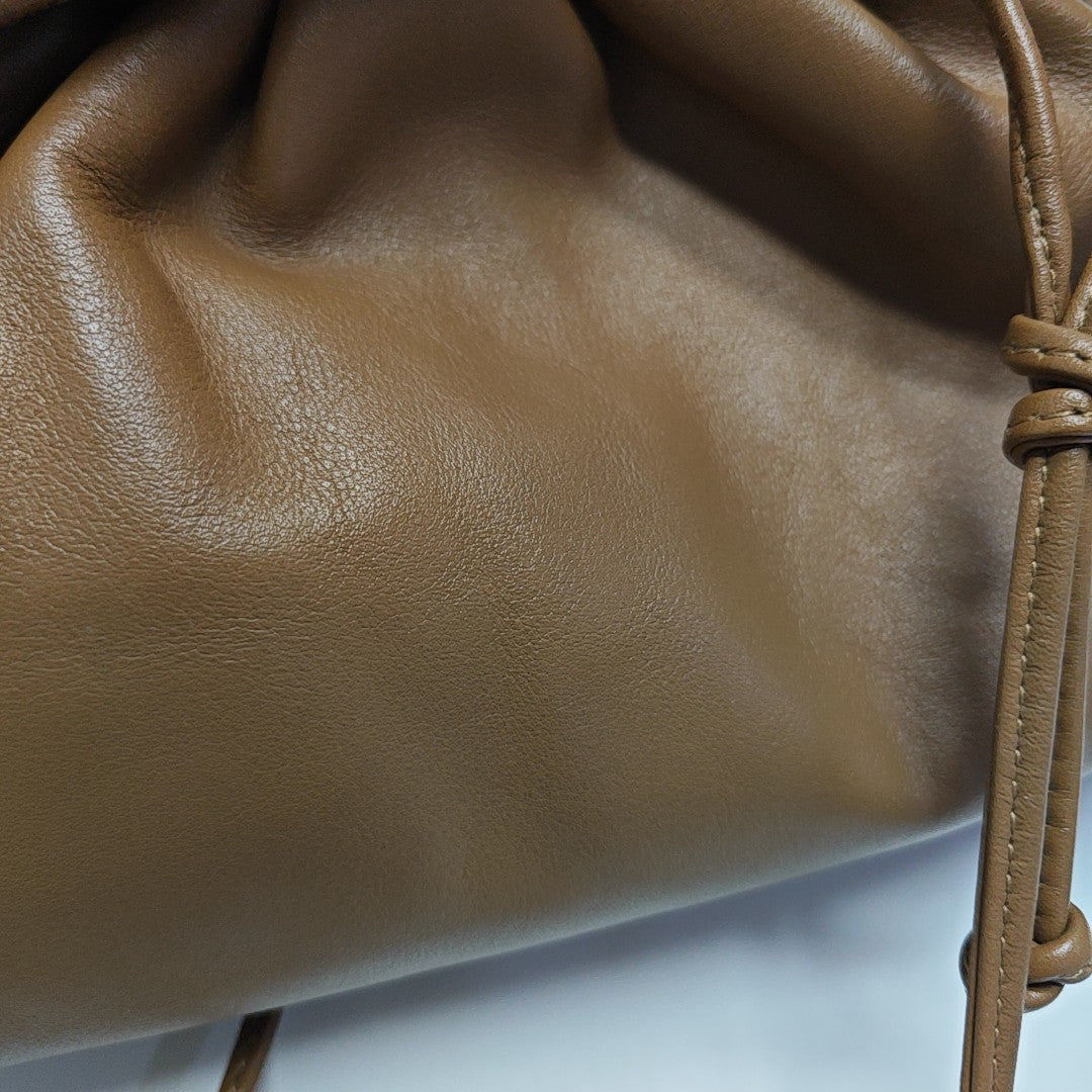 The Pouch Mini Calfskin Brown