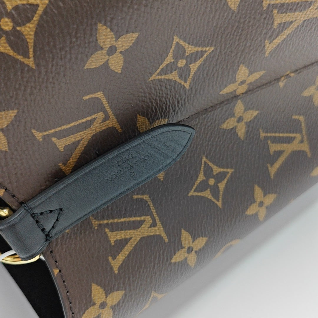 NÉONOÉ MM Monogram Coated Canvas Brown