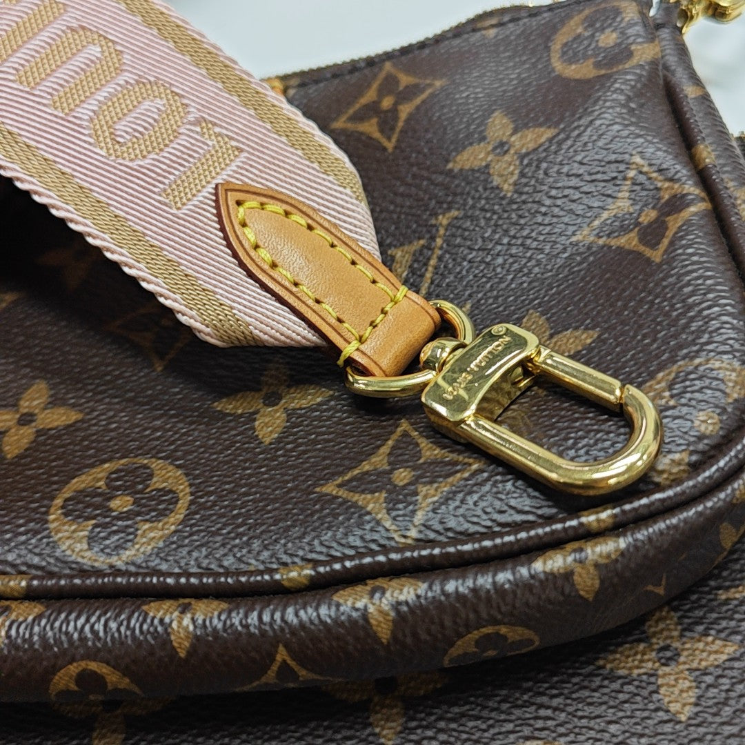 MULTI Monogram Coated Canvas Brown