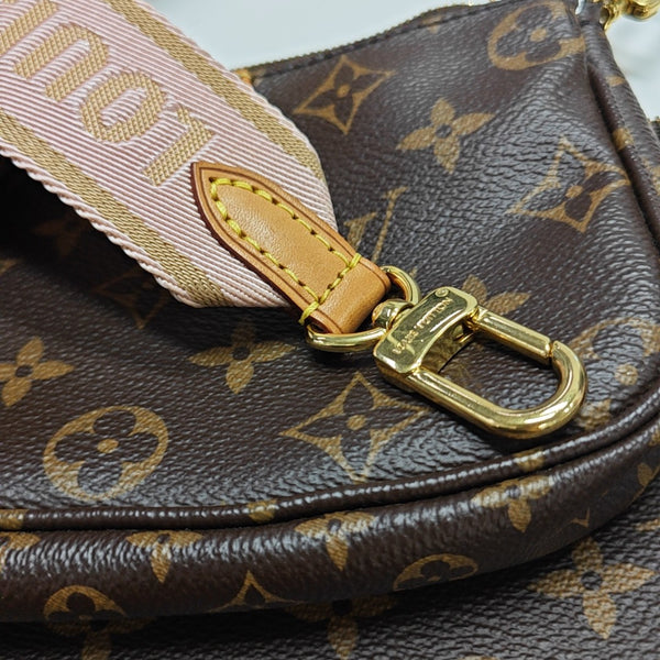 MULTI Monogram Coated Canvas Brown