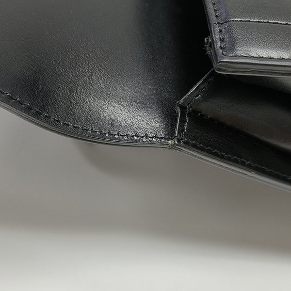 Calfskin Top Handle Bag Black