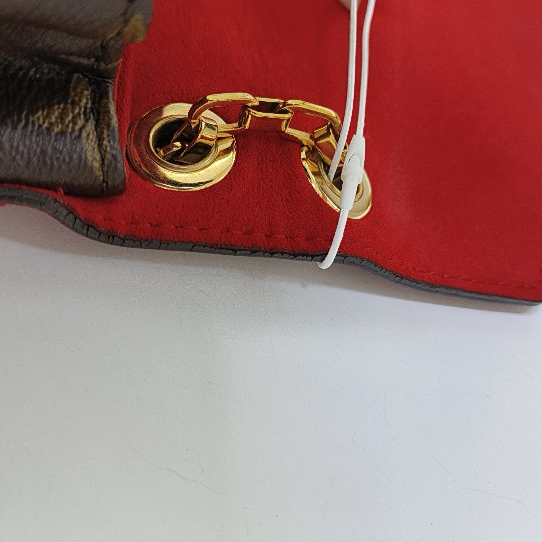 PALLAS Monogram Coated Canvas Brown