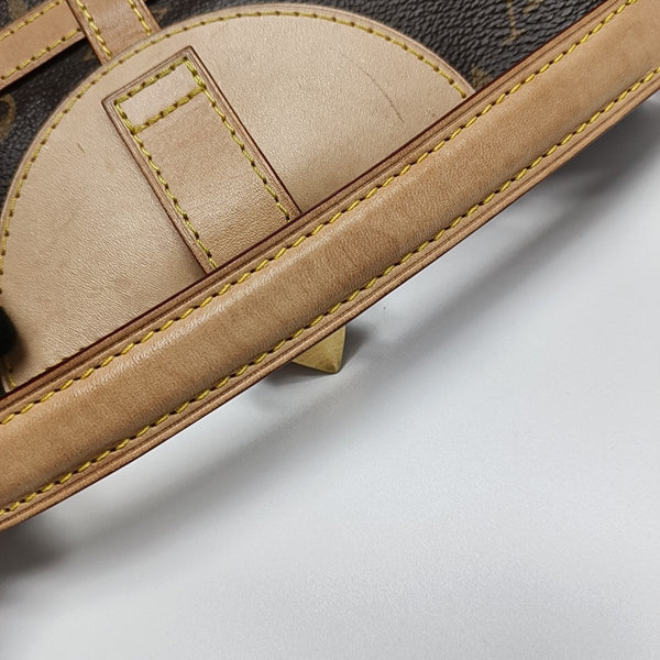 DUFFLE Monogram Coated Canvas Brown
