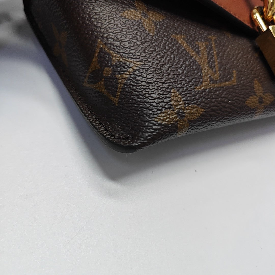 PADLOCK Monogram Coated Canvas Brown