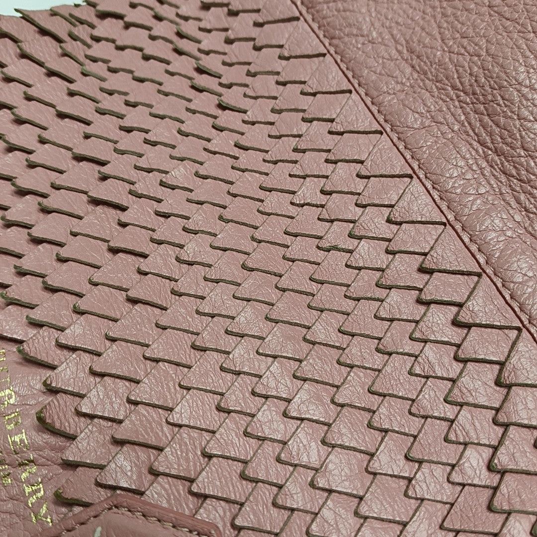 Calfskin Crossbody Bag Pink