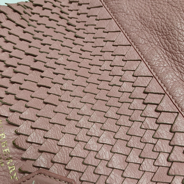 Calfskin Crossbody Bag Pink