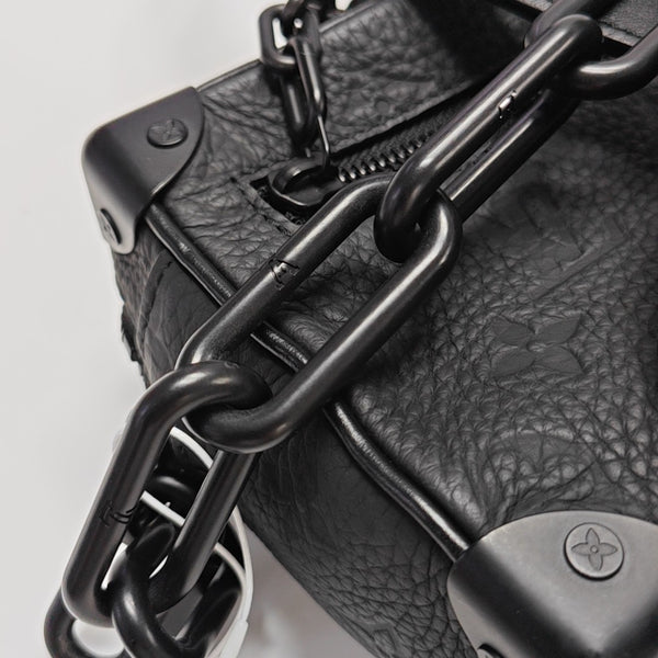 SOFT TRUNK Mini Monogram Calfskin Black