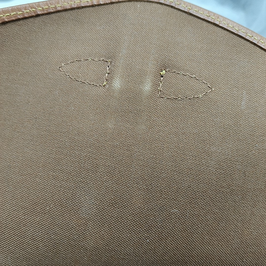 SAUMUR 30 Monogram Coated Canvas Brown