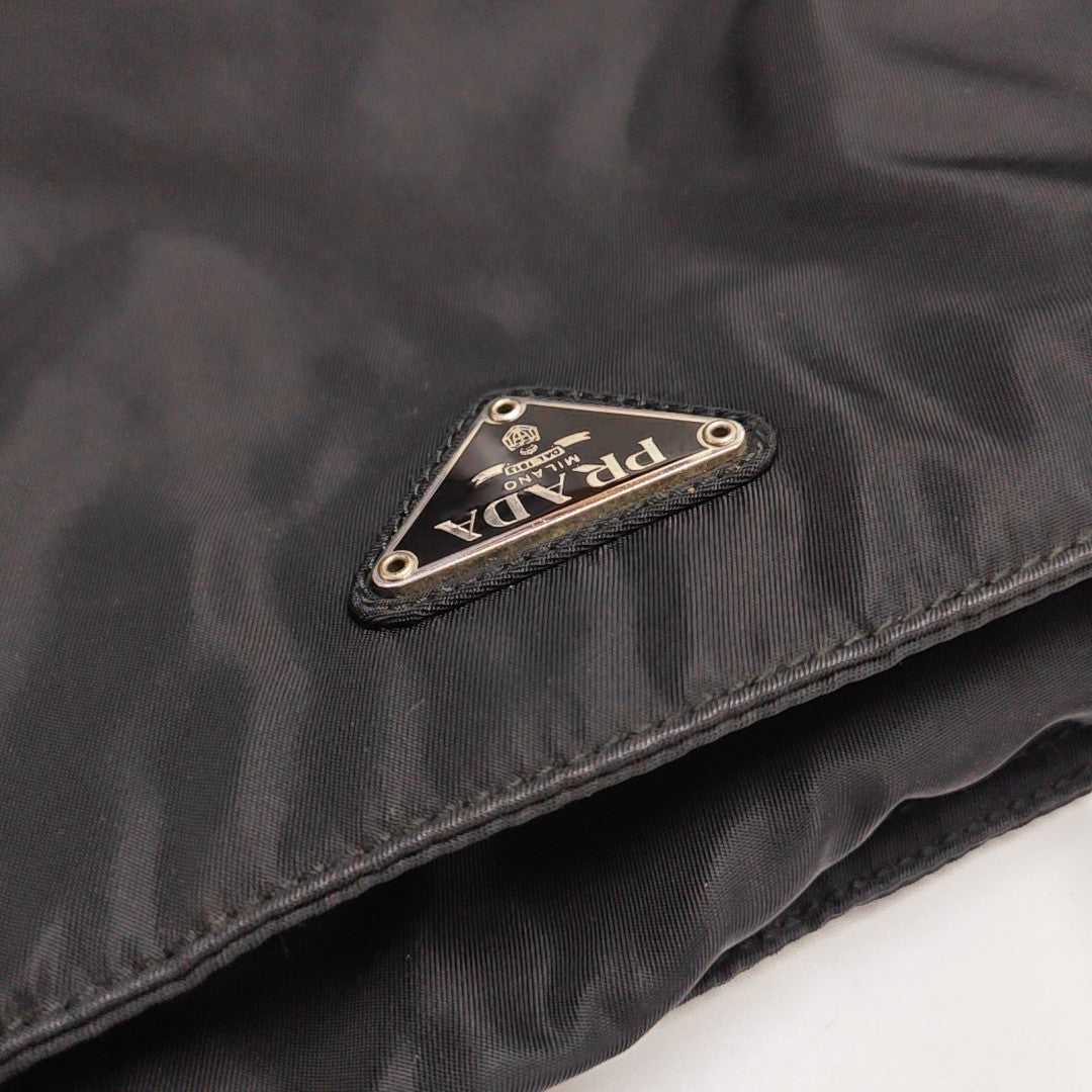 Nylon Tote Bag Black