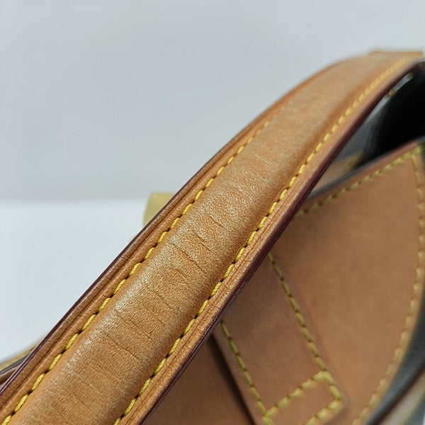 DUFFLE Monogram Coated Canvas Brown