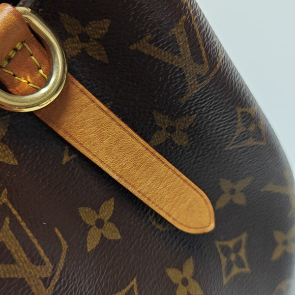 MONTAIGNE Monogram Coated Canvas Brown