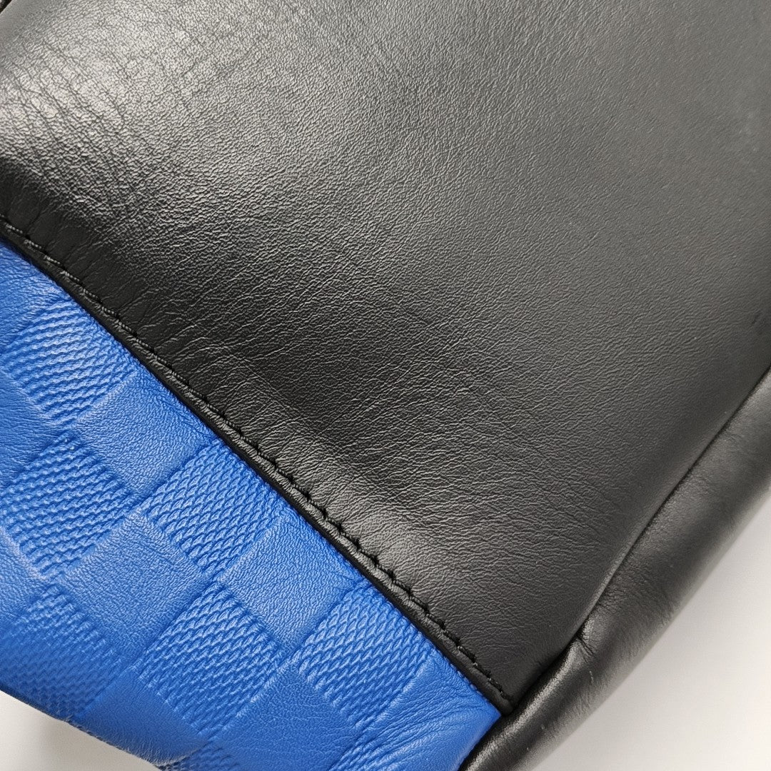 AVENUE Damier Calfskin Blue