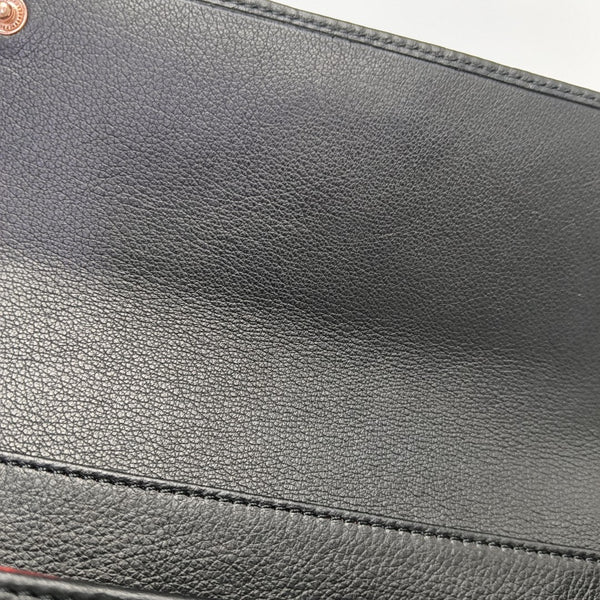 Calfskin Wallet Black