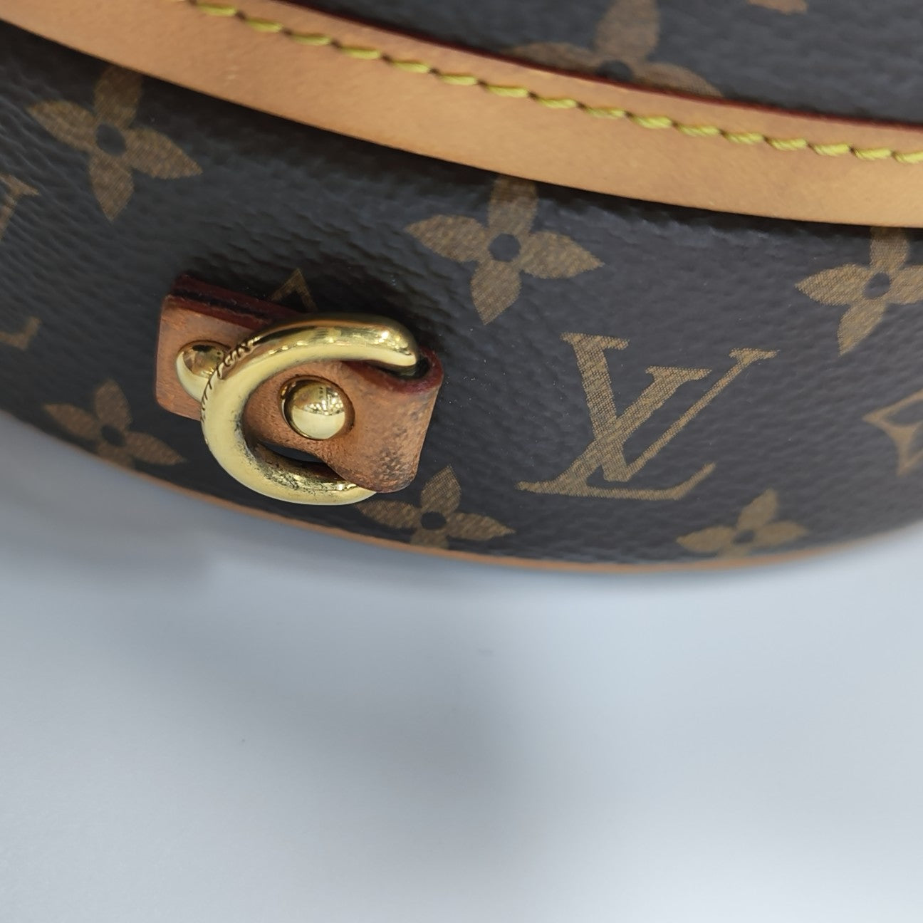 BOITE CHAPEAU PM Monogram Coated Canvas Brown