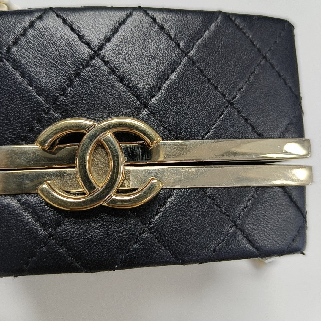 Quilted Lambskin Black