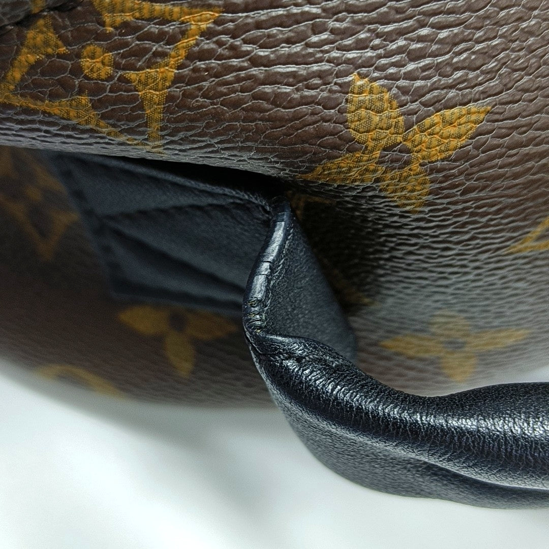 PALM SPRINGS PM Monogram Coated Canvas Brown