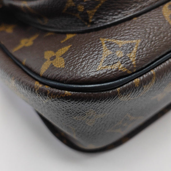 PASSY Monogram Coated Canvas Brown