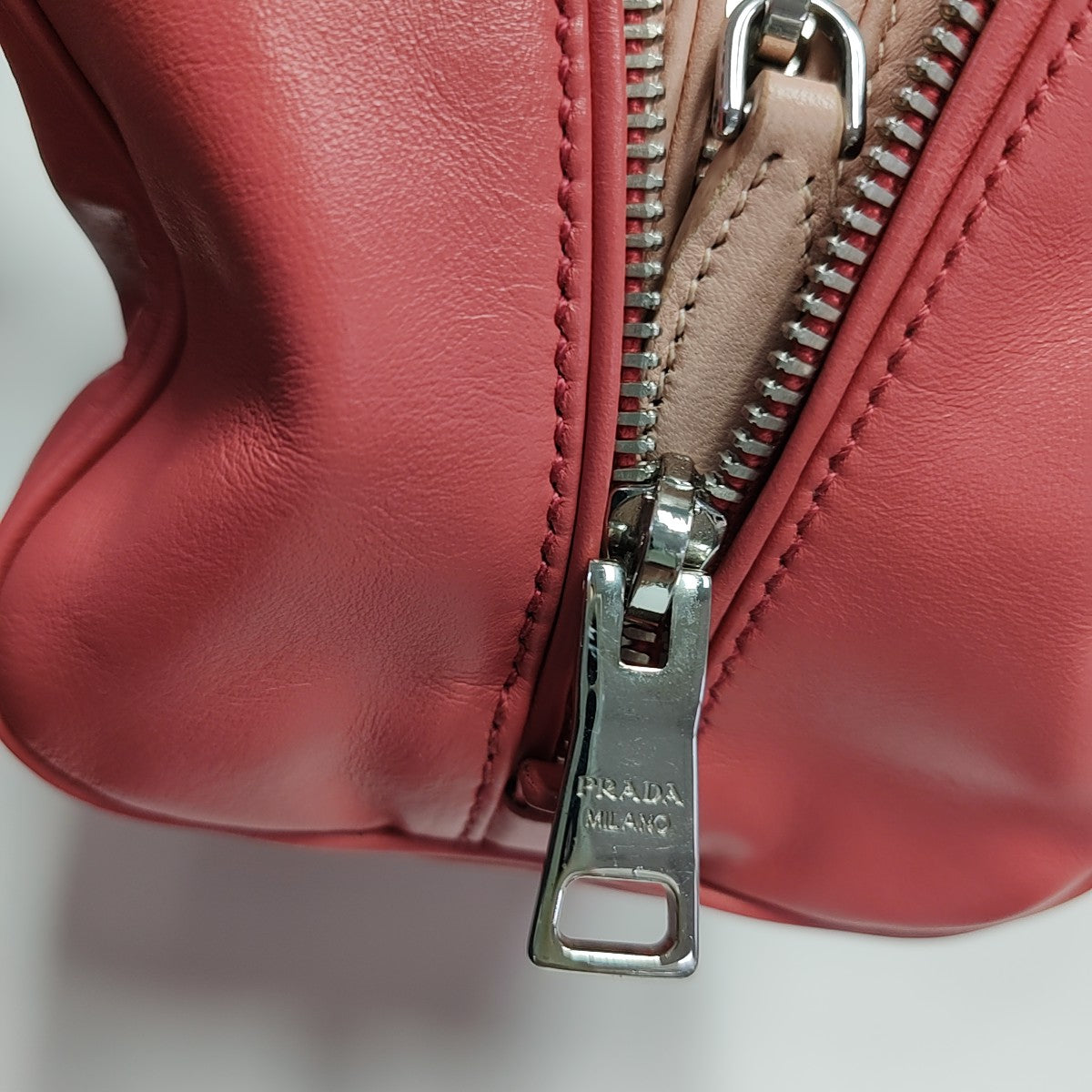 Calfskin Shoulder Bag Pink