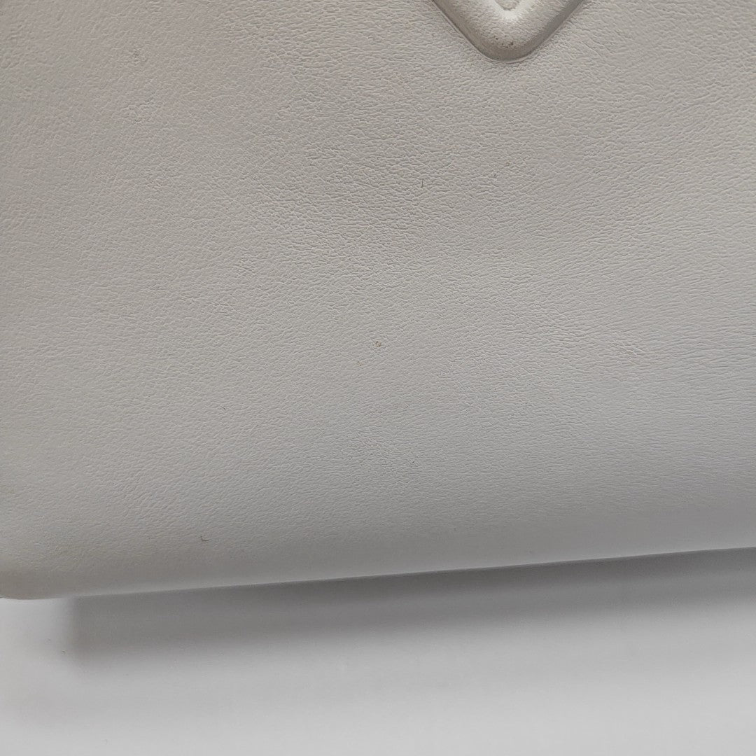 Calfskin Shoulder Bag White