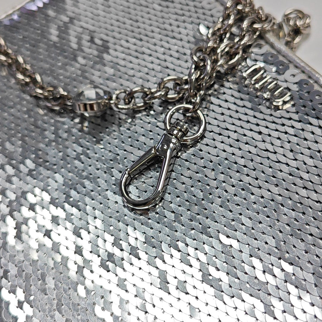 Miu Confidential Sequins Silver