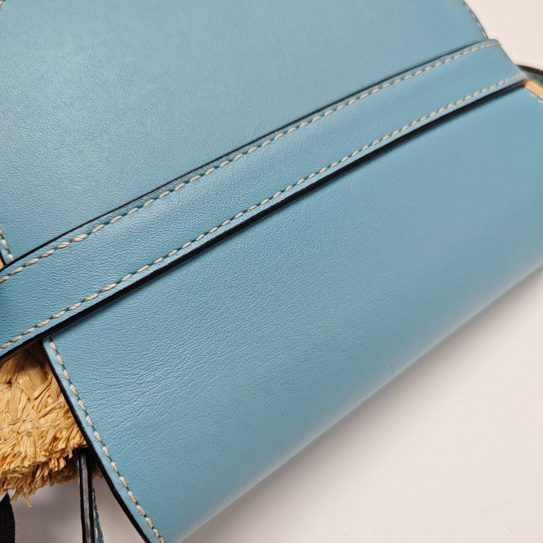 Gate Mini Straw Blue