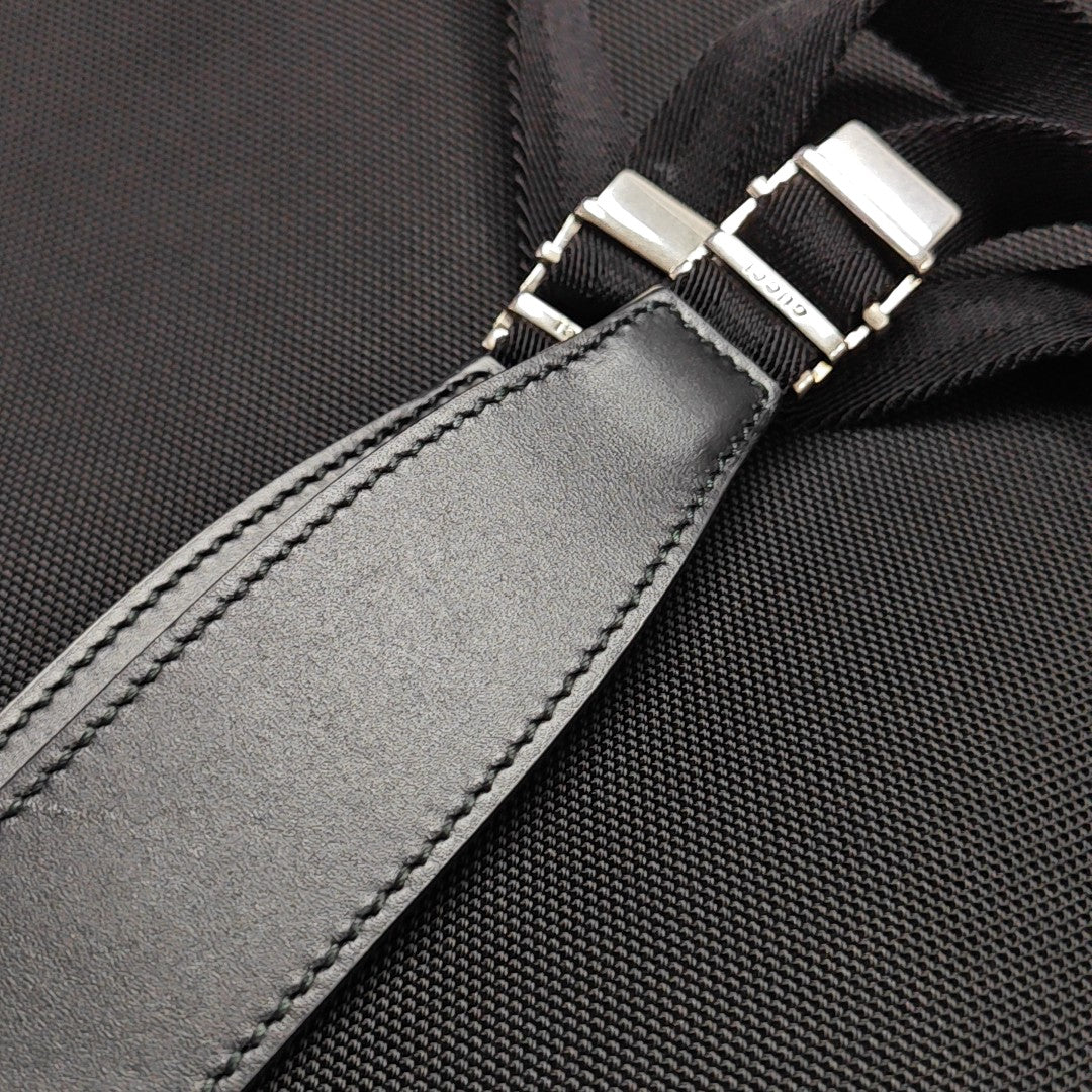 Fabric Backpack Black