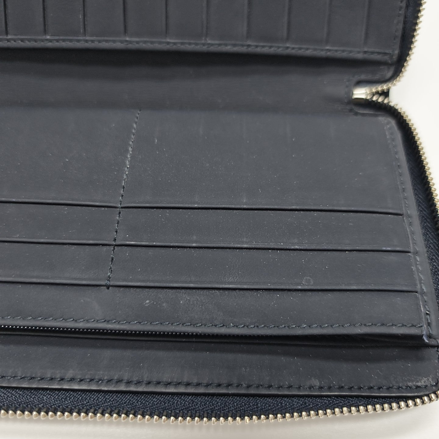 Monogram Calfskin Wallet Blue