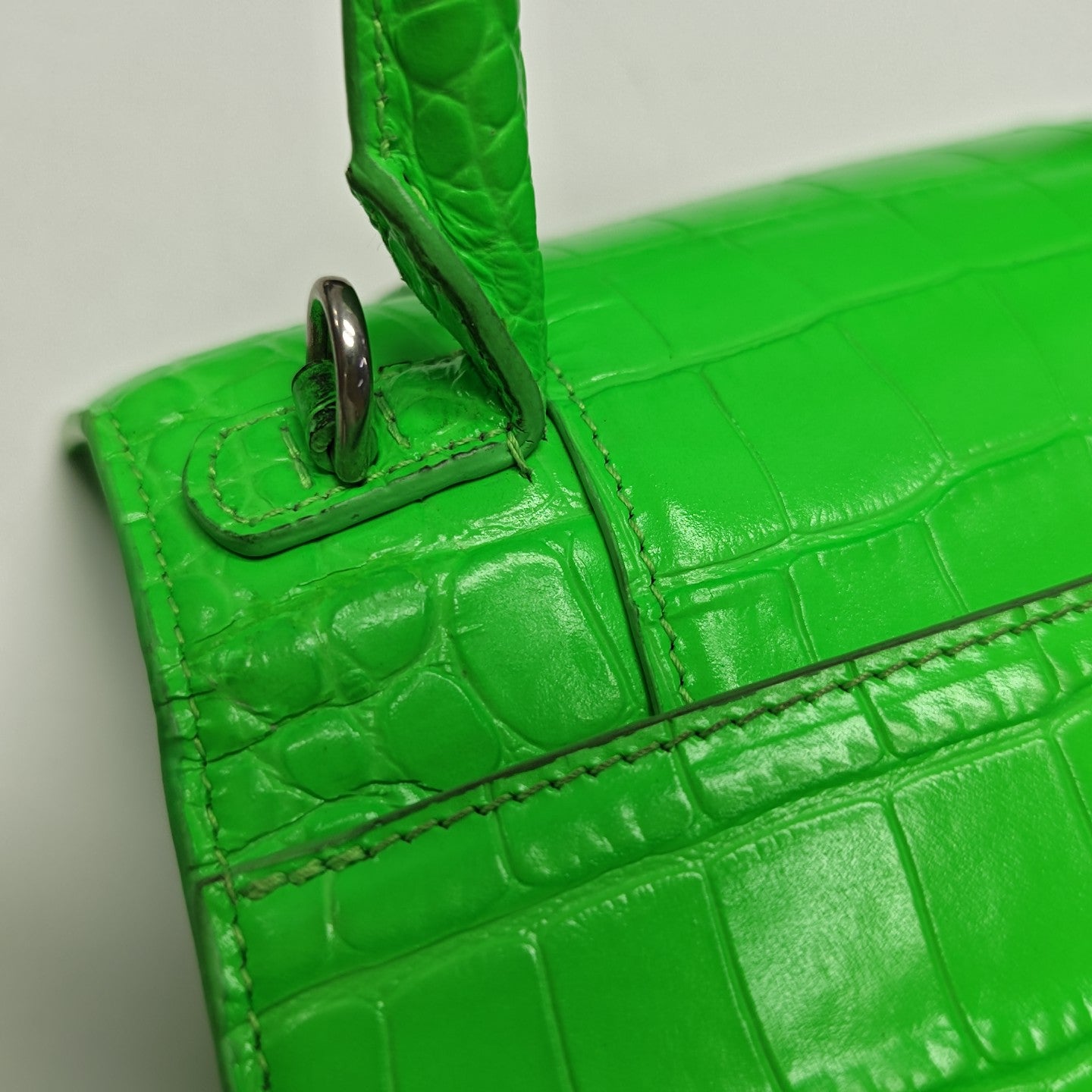 Hourglass XS Calfskin Green