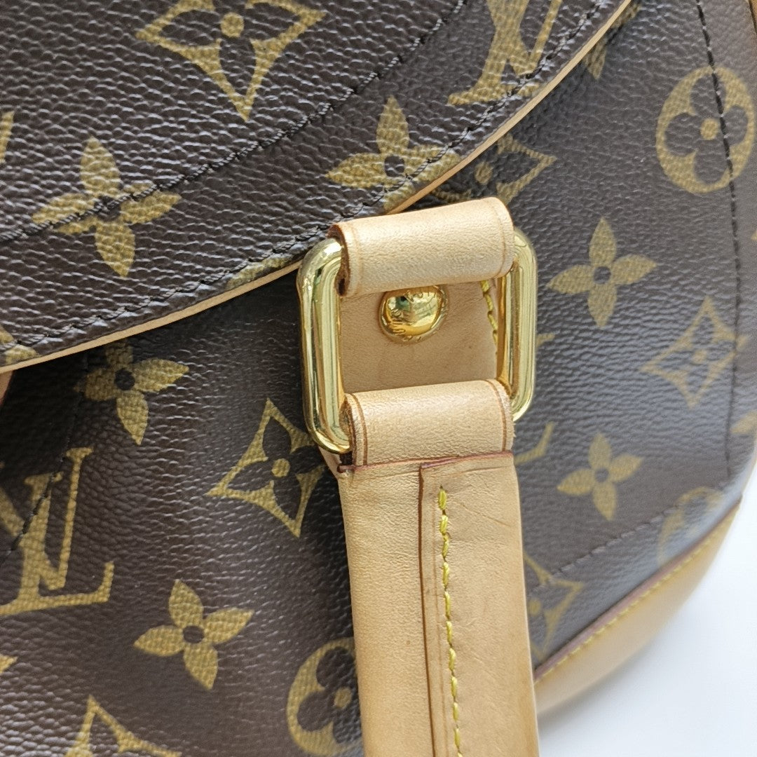 BEVERLY Monogram Coated Canvas Brown