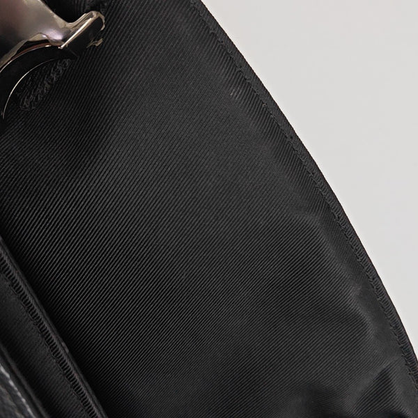 VOYAGER PM Monogram Coated Canvas Black