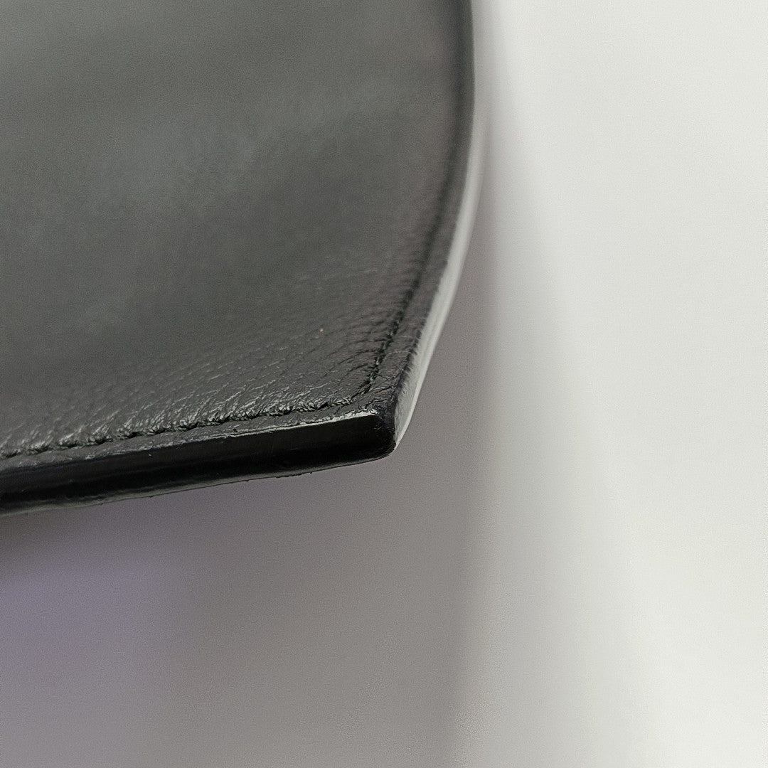 Calfskin Clutch Black