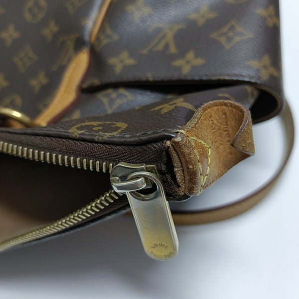 TOTALLY MM Monogram Coated Canvas Brown
