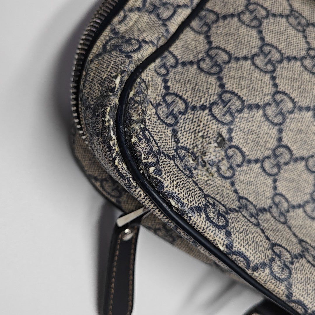 Duffle Quilted Coated Canvas Beige