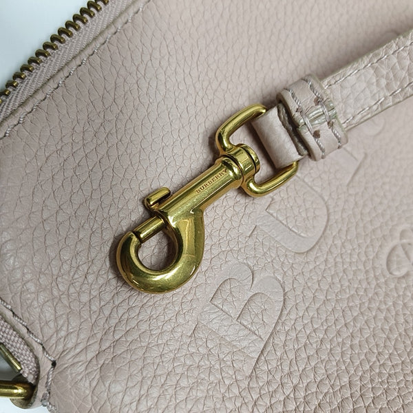 Calfskin Crossbody Bag Pink