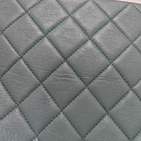 23A HOBO Quilted Lambskin Green