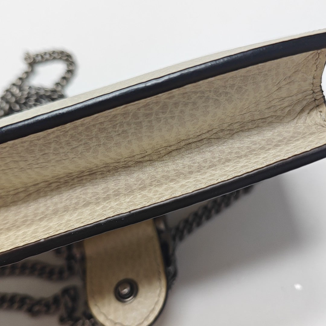 Dionysus Super Mini Calfskin Beige