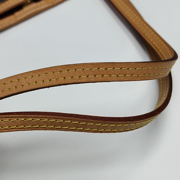 NEVERFULL MM Monogram Coated Canvas Brown