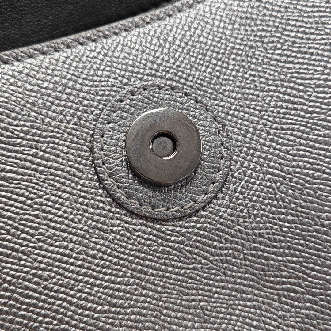 Downtown Small Calfskin Silver