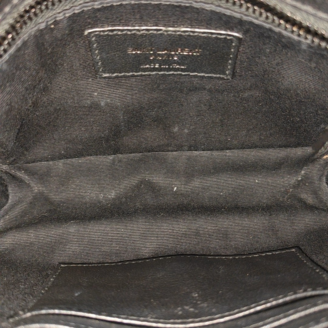 NIKI Mini Chevron Calfskin Black