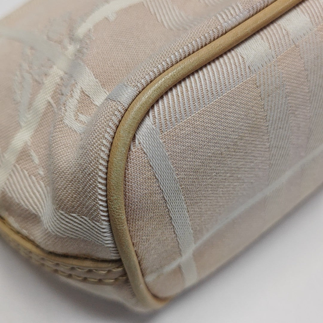 Canvas Top Handle Bag Beige