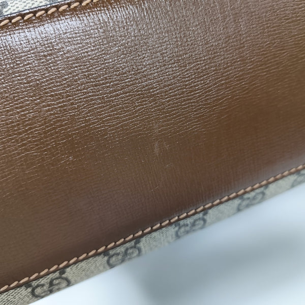 Retro Medium Monogram Coated Canvas Black
