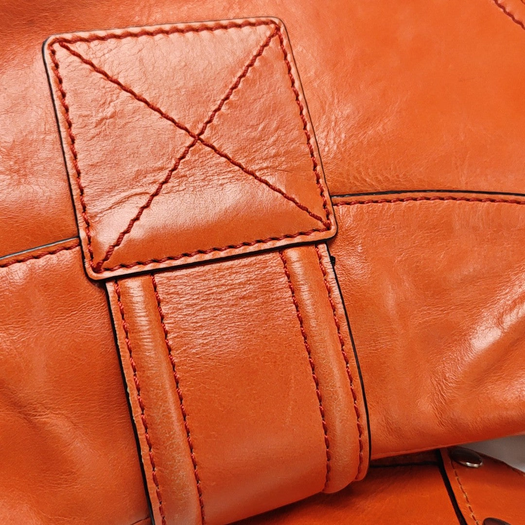Calfskin Orange