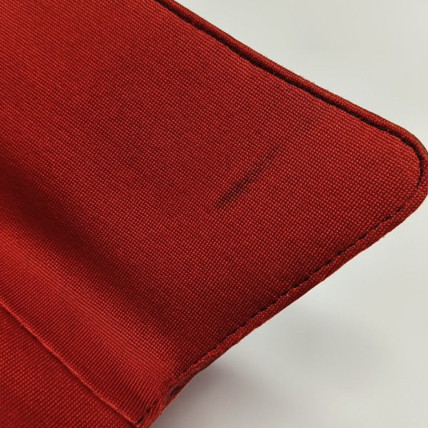 Fabric Shoulder Bag Red